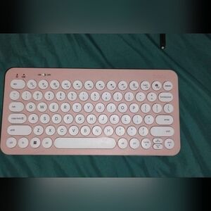 Pink Wireless Keyboard